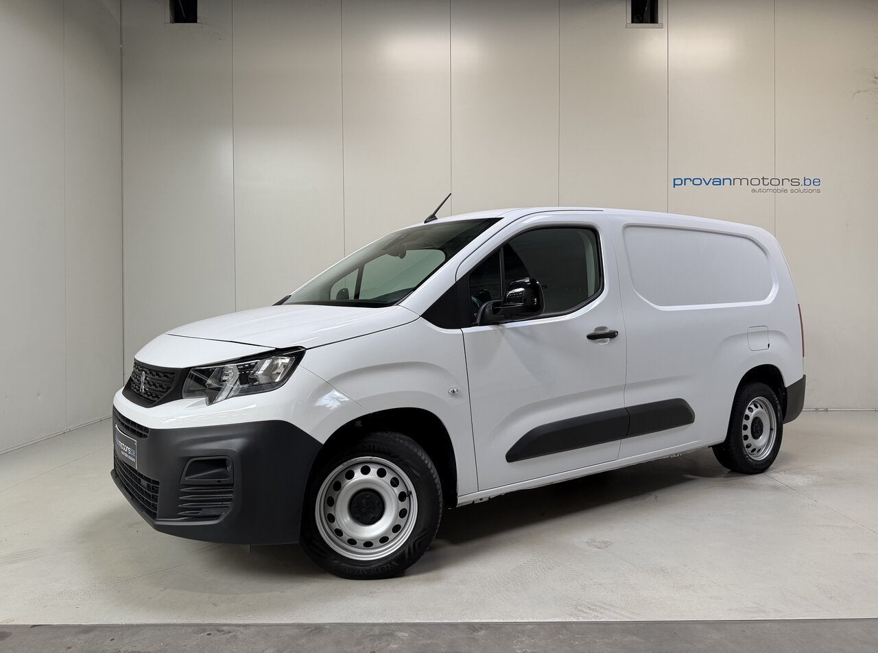 Peugeot Partner 1.5d Lichte Vracht Autom. 2PL - Airco - GPS, Euro 6, 0 kg, Wit, https://public.car-pass.be/vhr/637a0adb-1a00-4fbe-9bdb-189595d7f3d7