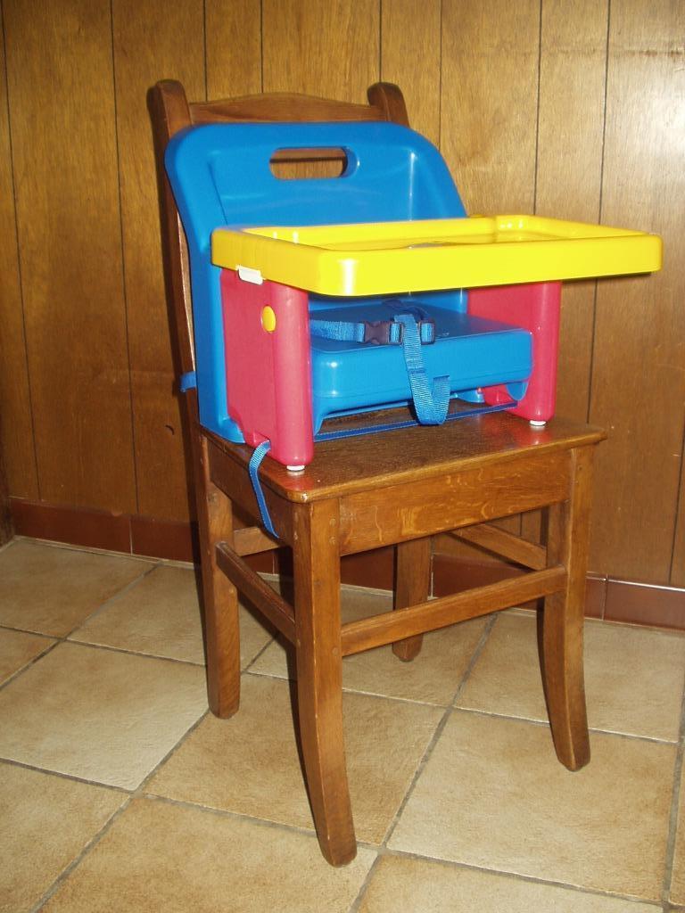 Chaise enfant / réhausseur, Enlèvement, Comme neuf, Chaise évolutive, Ceinture(s)