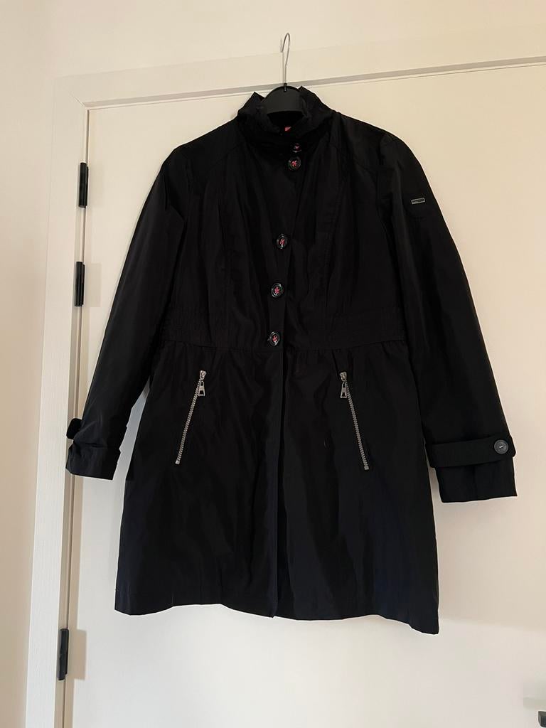 Regenjas Taifun/ zwart/ maat 40/ €18, Ophalen of Verzenden, Zo goed als nieuw, Maat 38/40 (M), Zwart