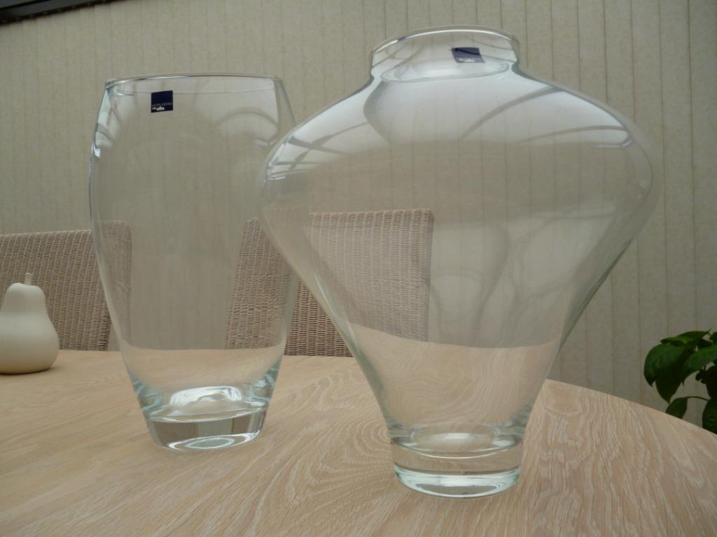 2 vases verre leonardo, Enlèvement, Neuf, Verre