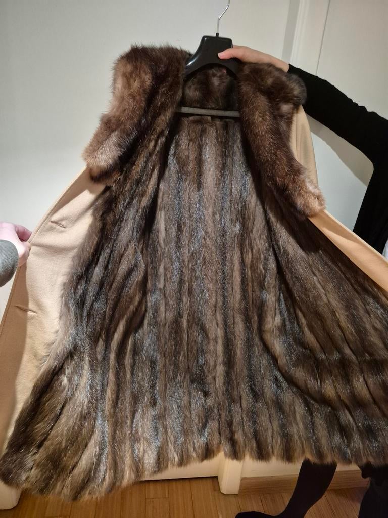 Manteau en fourrure vison taille 38 / M, Enlèvement ou Envoi