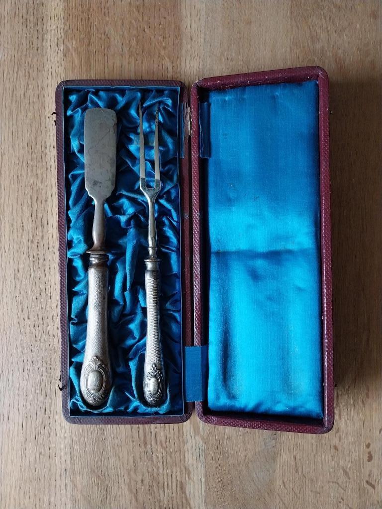 Couverts anciens en argent, Enlèvement ou Envoi, Argent