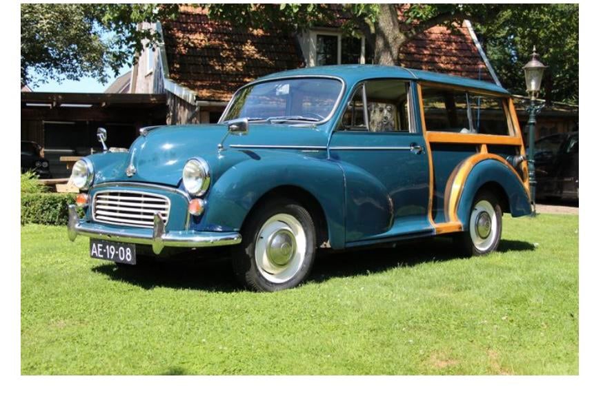 **Morris Minor 1000 Traveller — 1968, Ophalen