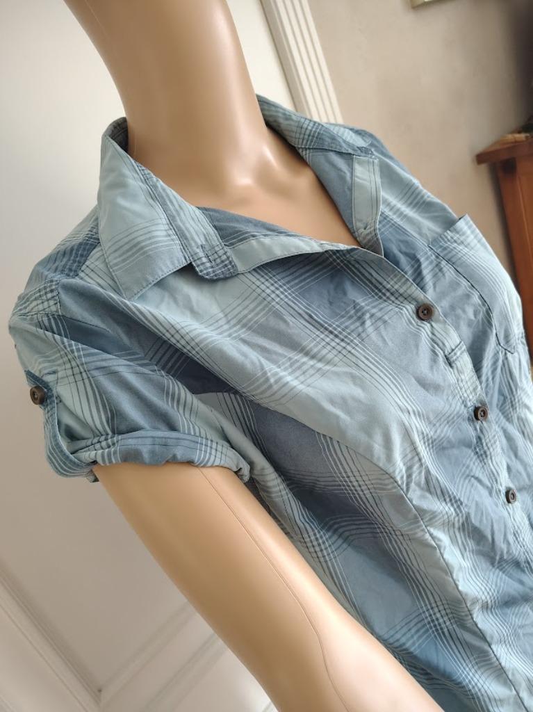 shirt , blouse korte mouwen van decathlon, Neuf, Taille 36 (S), Decathlon, Bleu
