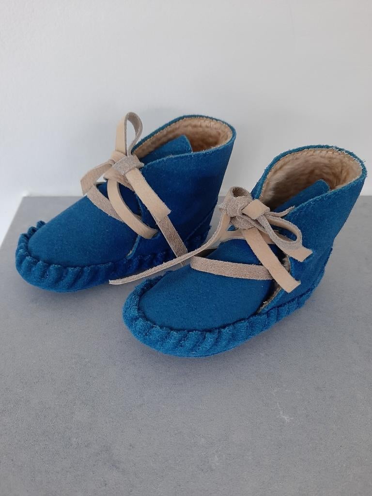 Blauwe pantoffels/schoentjes voor baby van DONSJE (nieuw!), Schoentjes, Jongetje of Meisje, Donsje, Nieuw