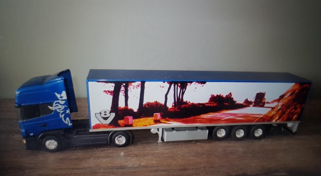 Tekno schaal 1/50 Special Edition Scania V8, Hobby en Vrije tijd, Ophalen of Verzenden, Nieuw, Bus of Vrachtwagen, Tekno