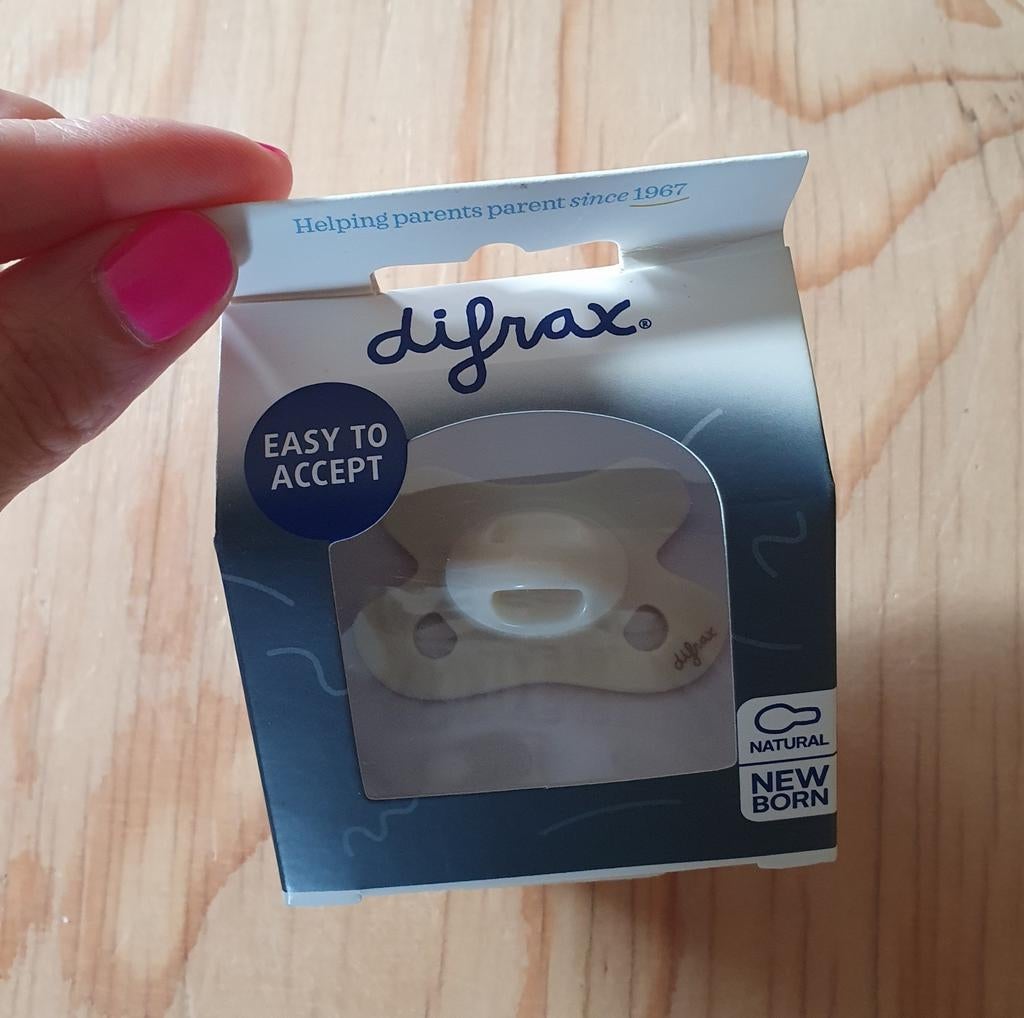 Newborn speen van Difrax, Ophalen of Verzenden, Nieuw, Overige typen