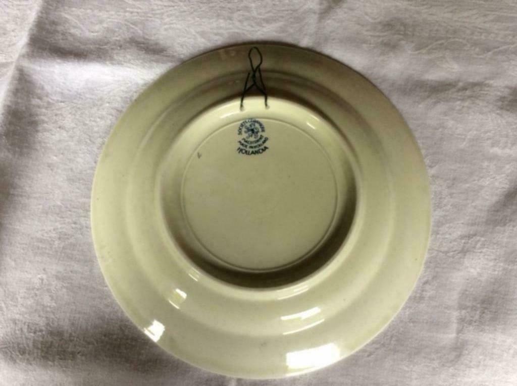 Vintage Wandbordje in Delfts Blauw, Ophalen of Verzenden