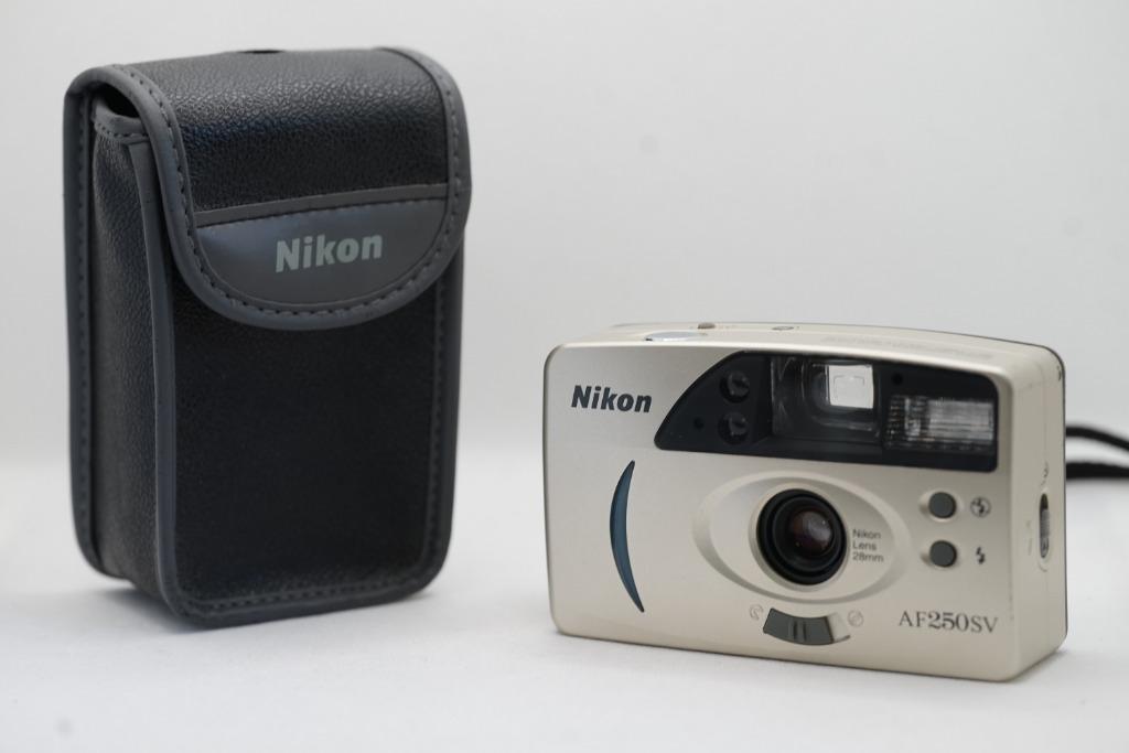 Nikon AF250 SV  analoge point-and-shoot compact camera, Ophalen of Verzenden, Gebruikt, Compact, Nikon