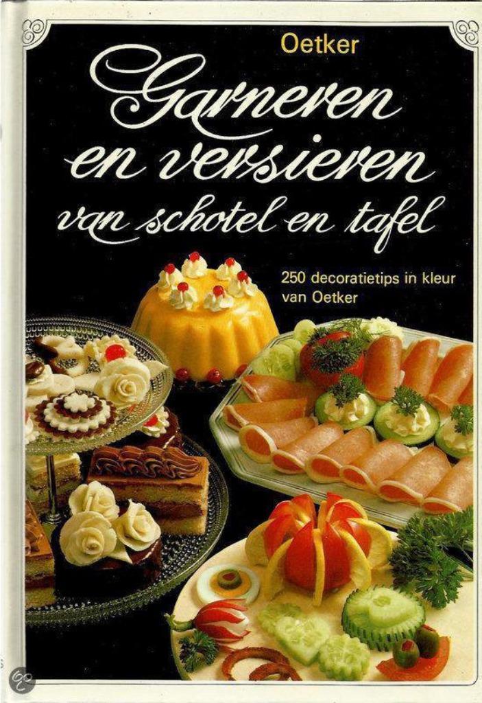 Garneren en versieren van schotel en tafel, Ophalen of Verzenden, Zo goed als nieuw