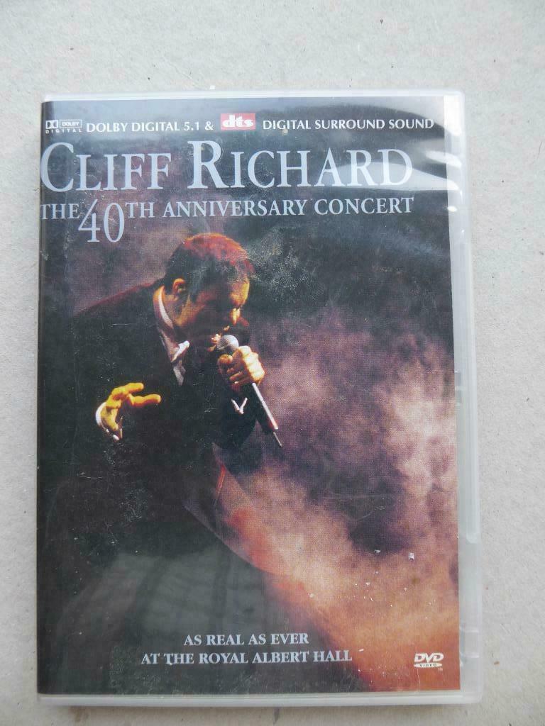 CLIFF RICHARD : LE CONCERT DU 40E ANNIVERSAIRE (DVD LIVE), CD & DVD, Tous les âges, Enlèvement ou Envoi, Comme neuf, Musique et Concerts