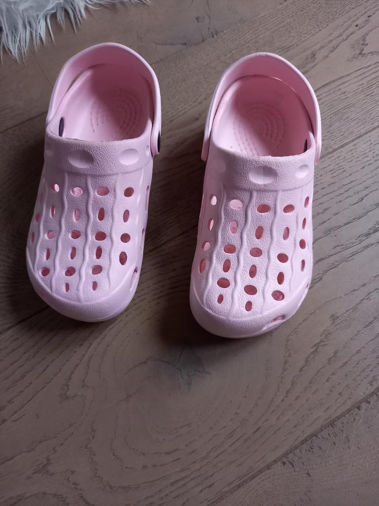 Maat 28 / 29 : crocs schoenen playshoes roze nieuw, Kinderen en Baby's, Meisje, Schoenen, Nieuw, Ophalen of Verzenden