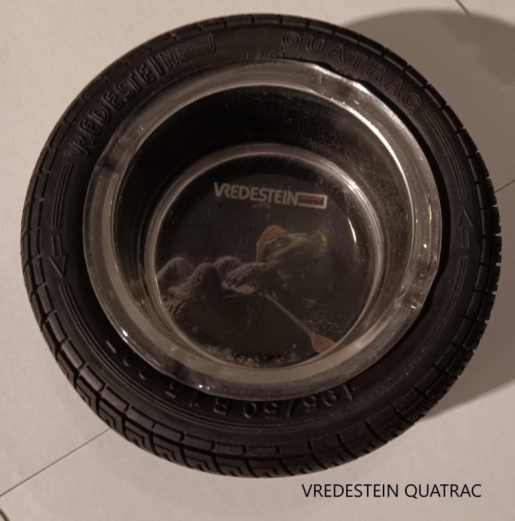 asbak met band vredstein quatra, Verzamelen, Ophalen of Verzenden, Asbak