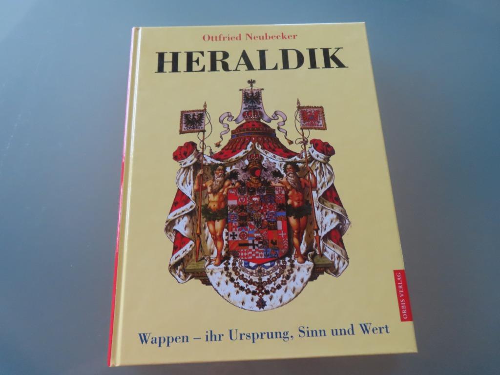Heraldik – Ottfried Neubecker Wappen -Ihr Ursprung, Sinn ind, Ottfried Neubecker, Europa, Ophalen of Verzenden, 20e eeuw of later