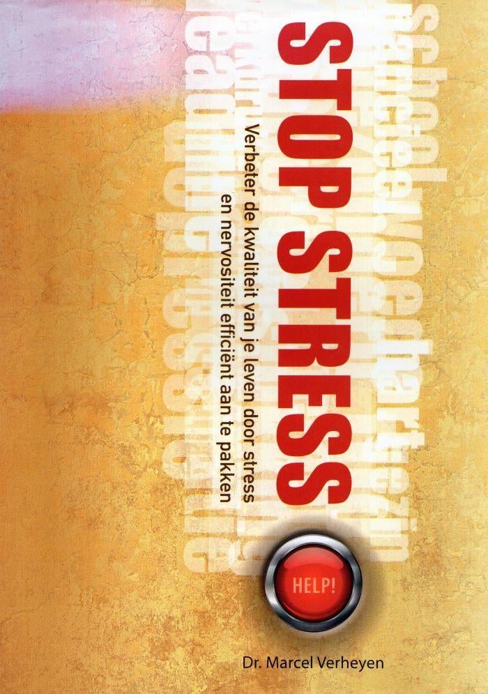 Stop stress help Dr. Marcel Verheyen 287 blz, Boeken, Ophalen of Verzenden, Zo goed als nieuw