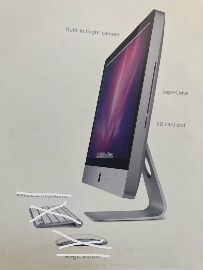 Onderdelen van een imac 27” mid2010, Enlèvement, Utilisé, IMac