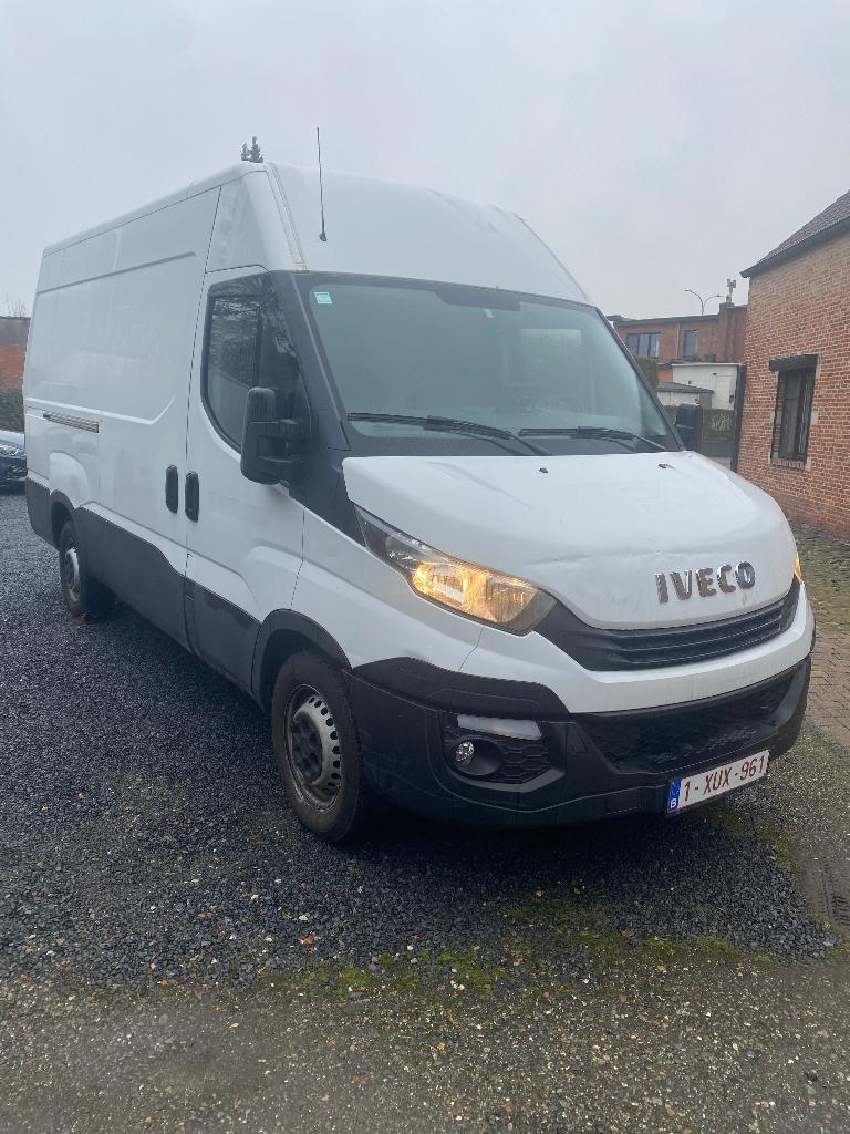 Iveco daily 2018, Auto's, Fiat, 2287 cc, Wit, Leder, Bedrijf