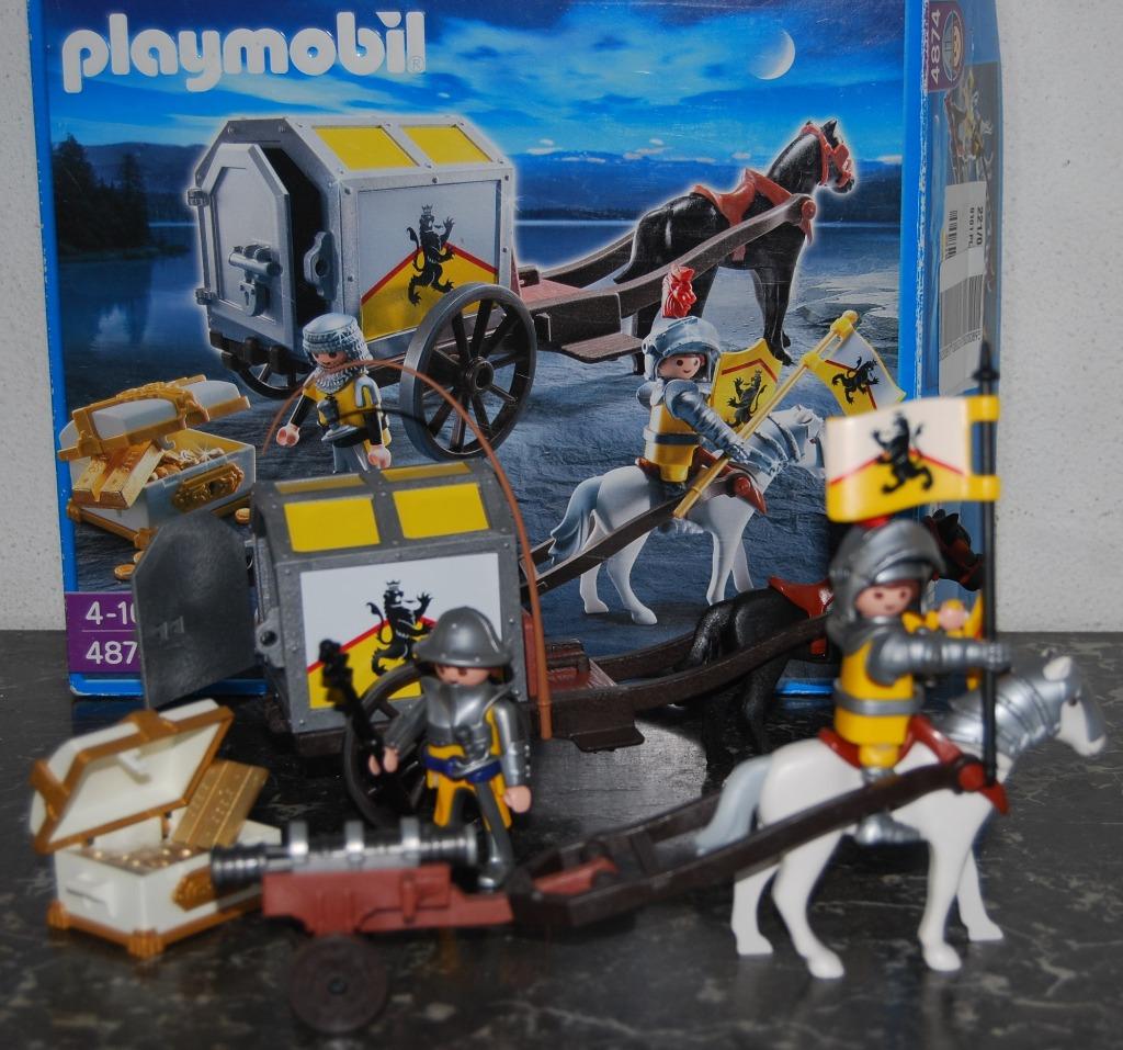 Transport de coffre au trésor Playmobil, Enlèvement ou Envoi, Comme neuf