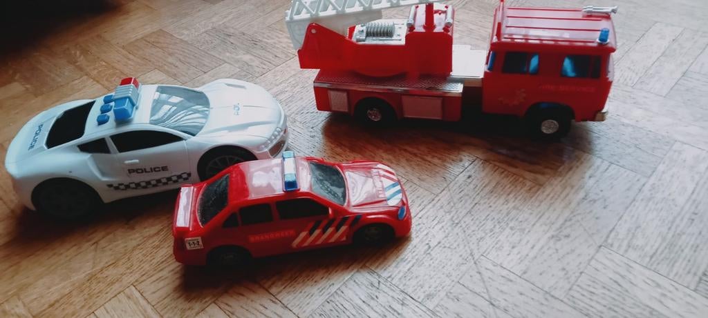 Politie en brandweer auto's, Ophalen of Verzenden