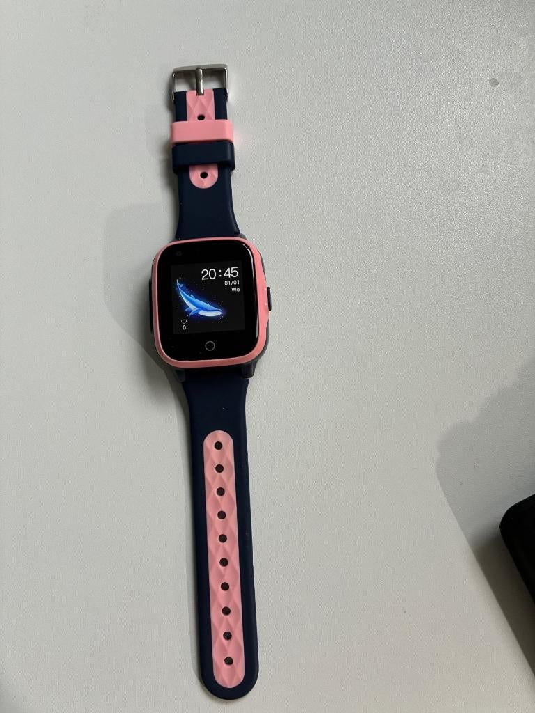 Zalou Kinder Smartwatch - 4G/WiFi - GPS Tracker, Nieuw, Ophalen of Verzenden, Stappen, Android
