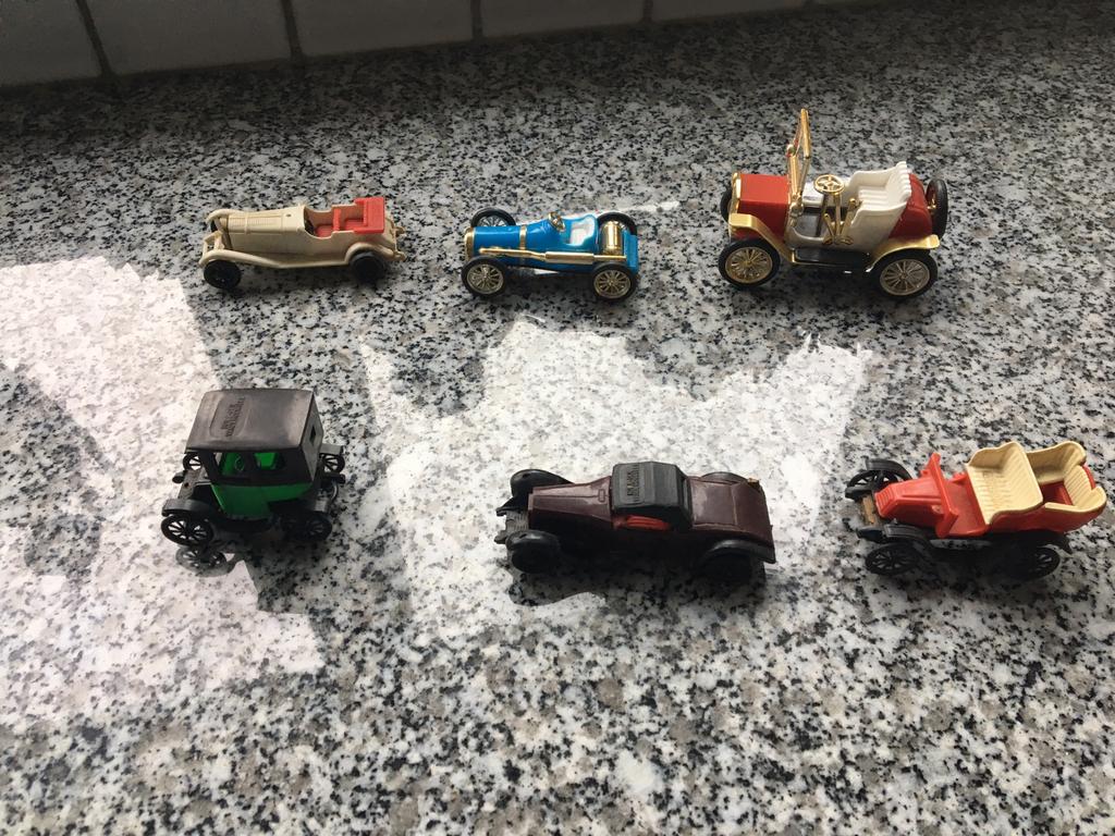 Miniatuur oldtimer auto, Kinderen en Baby's, Ophalen of Verzenden, Gebruikt