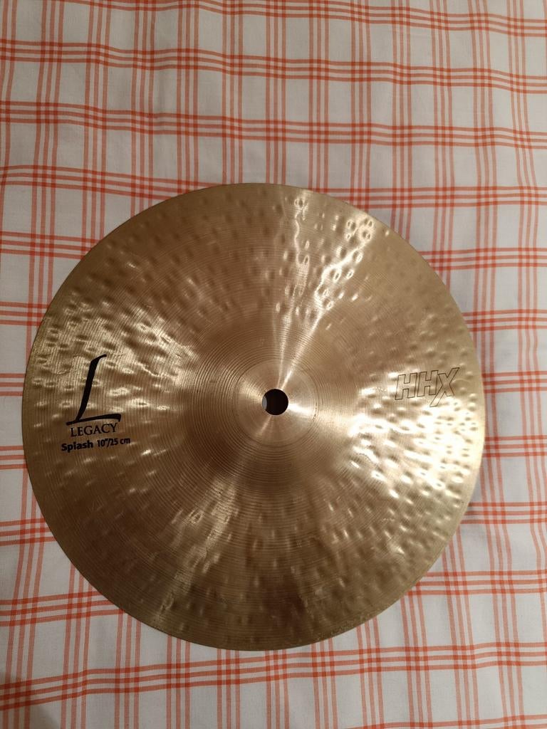 Sabian HHX Legacy 10 inch splash cymbaal, Muziek en Instrumenten, Ophalen, Zo goed als nieuw