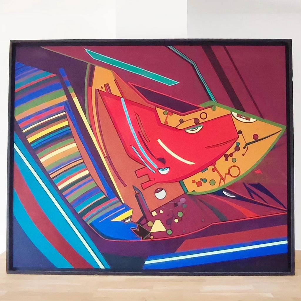 Peinture de Roland Lavianne, Antiquités & Art, Enlèvement ou Envoi