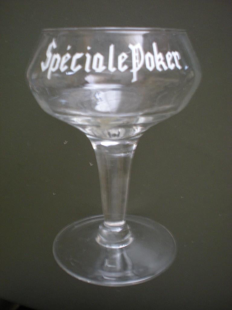 Spéciale poker, Collections, Enlèvement ou Envoi, Comme neuf, Verre ou Verres