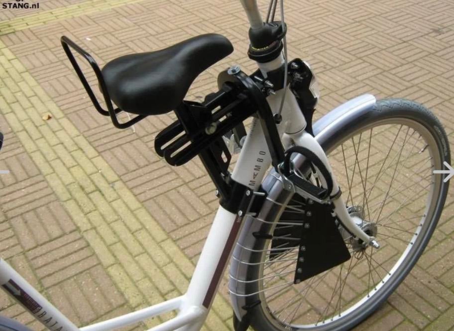 Stoeltje voor fiets, Fietsen en Brommers, Elektrische fietsen, Ophalen of Verzenden, Zo goed als nieuw