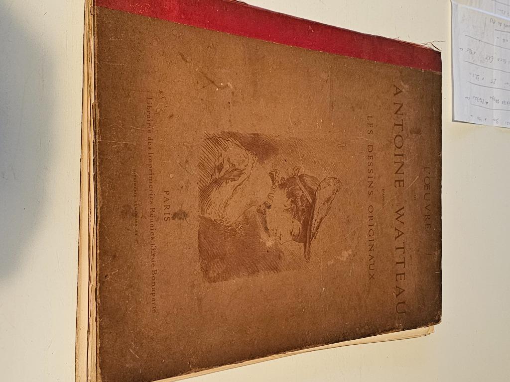 l'oeuvre antoine watteau d'après les dessins originaux, Enlèvement ou Envoi
