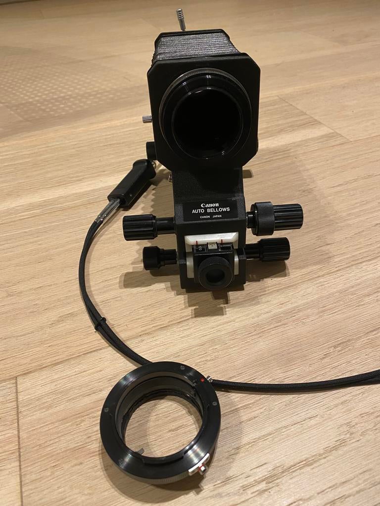 canon auto bellows FD incl dubbele draadontspanner, Enlèvement ou Envoi, Canon
