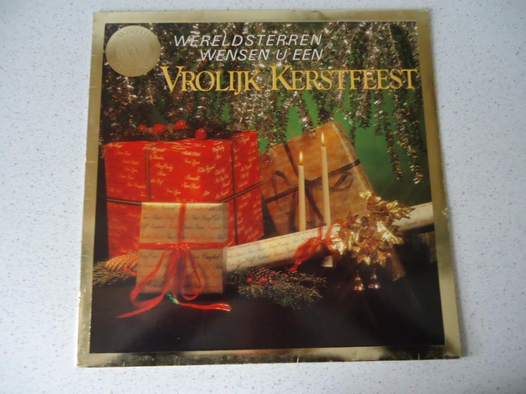 LP Wereldsterren Wensen u een  "Vrolijk Kerstfeest", Cd's en Dvd's, Vinyl | Verzamelalbums, Gebruikt, Wereldmuziek, 12 inch, Ophalen of Verzenden