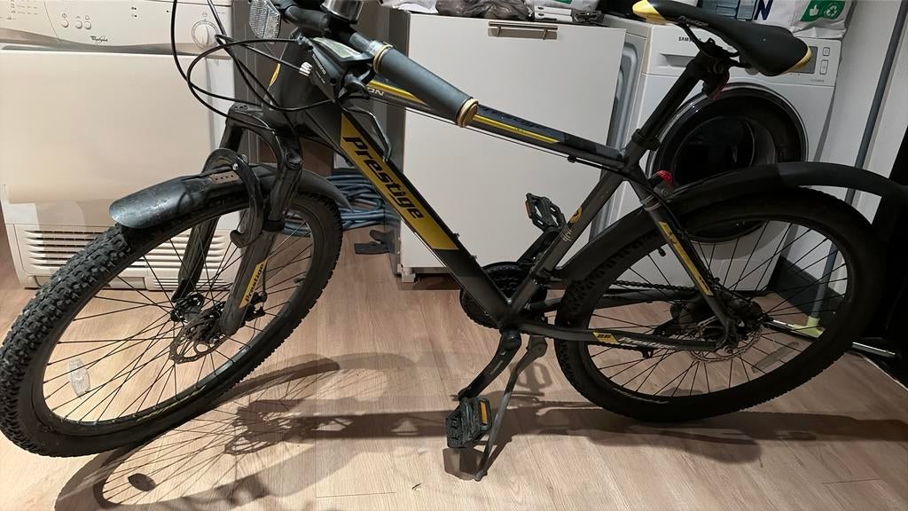 Mountain bike nieuw, Ophalen