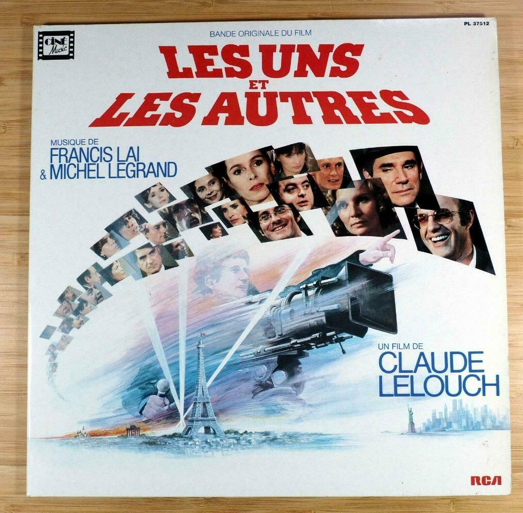 Double Vinyl LES UNS ET LES AUTRES Hossein Garcia Lelouch, Cd's en Dvd's, Ophalen, Zo goed als nieuw