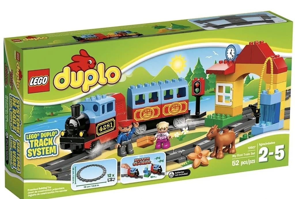 Lego duplo 4281 stoomtrein € 50, Ophalen of Verzenden, Duplo