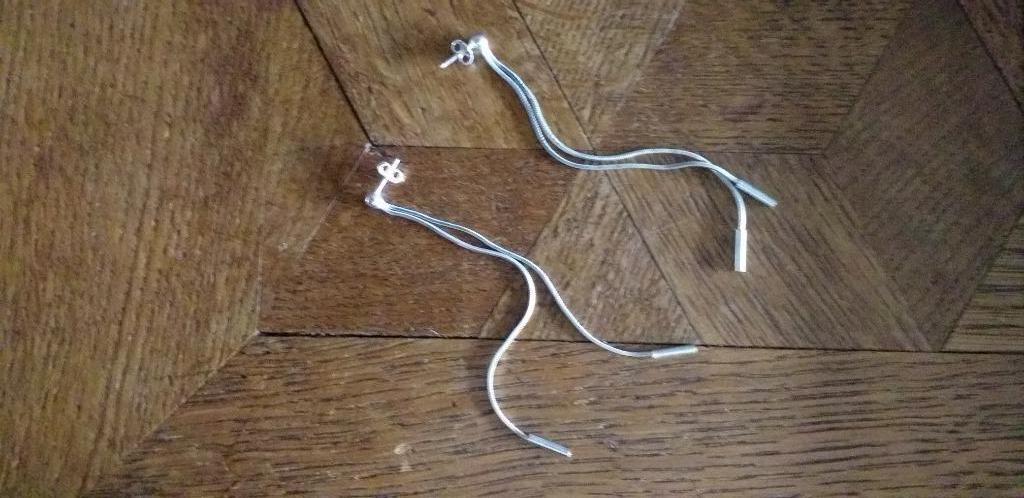 oorbellen, Hangers, Nieuw, Ophalen of Verzenden, Zilver