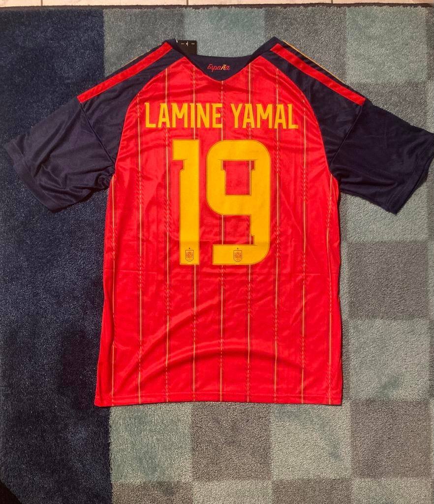 Lamine Yamal Spanje shirt 25/26, Kleding | Heren, Maat 52/54 (L), Nieuw, Ophalen of Verzenden, Adidas