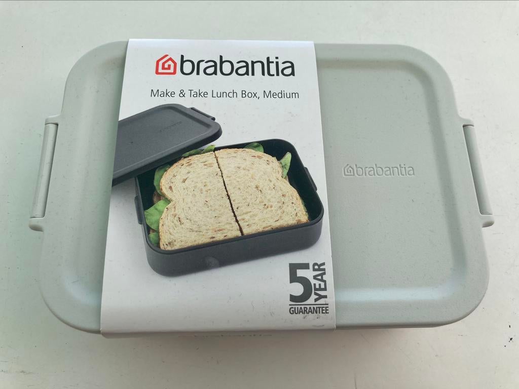 Boîte à tartines grise Brabantia. Medium. Neuve !, Neuf, Boîte
