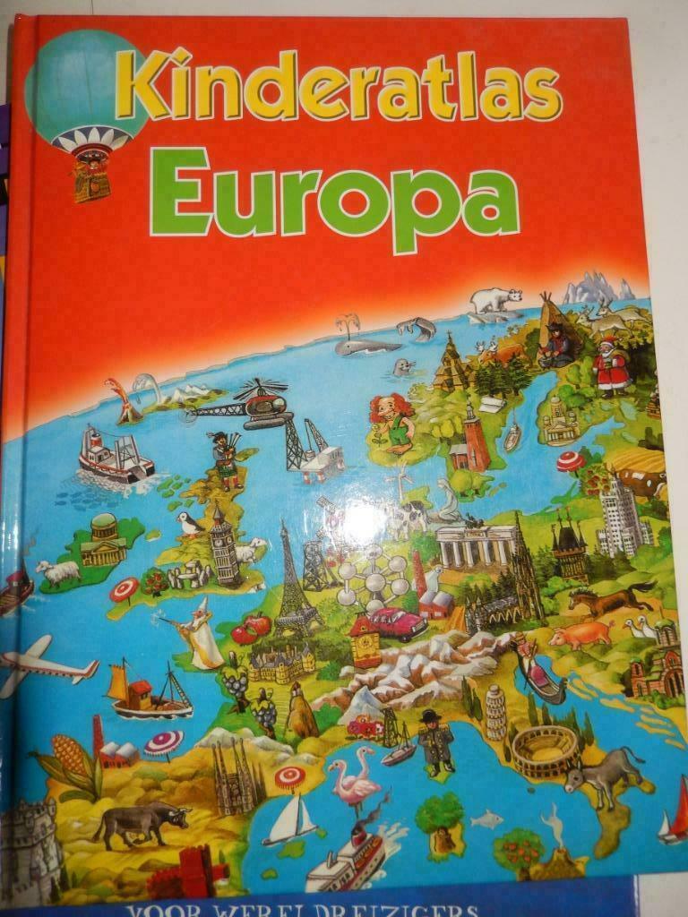 KINDERATLAS EUROPA (Naumann & Göbel, Keulen), Enlèvement ou Envoi, Naumann & Göbel, Autres atlas, Europe autre