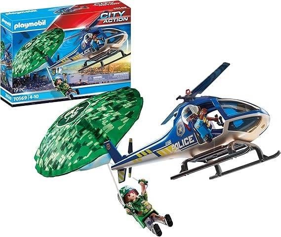 PLAYMOBIL | hélicoptère de police | LIVRAISON GRATUITE, Neuf, PLAYMOBILE, -, -