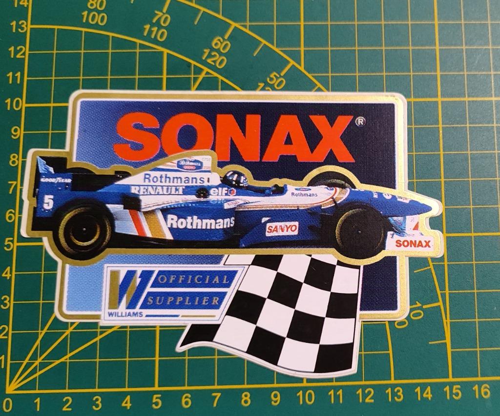 Sticker F1 Williams Renault Damon Hill Rothmans 1996, Ophalen of Verzenden