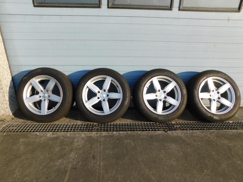 set winterwielen 17 inch voor BMW 4 (banden en velgen), Pneus hiver, Véhicule de tourisme, Enlèvement, Utilisé