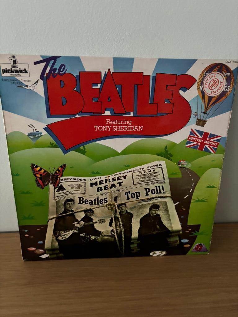 LP - The Beatles - The Beatles featuring Tony Sheridan, CD & DVD, Vinyles | Rock, Utilisé, 12 pouces, Enlèvement ou Envoi
