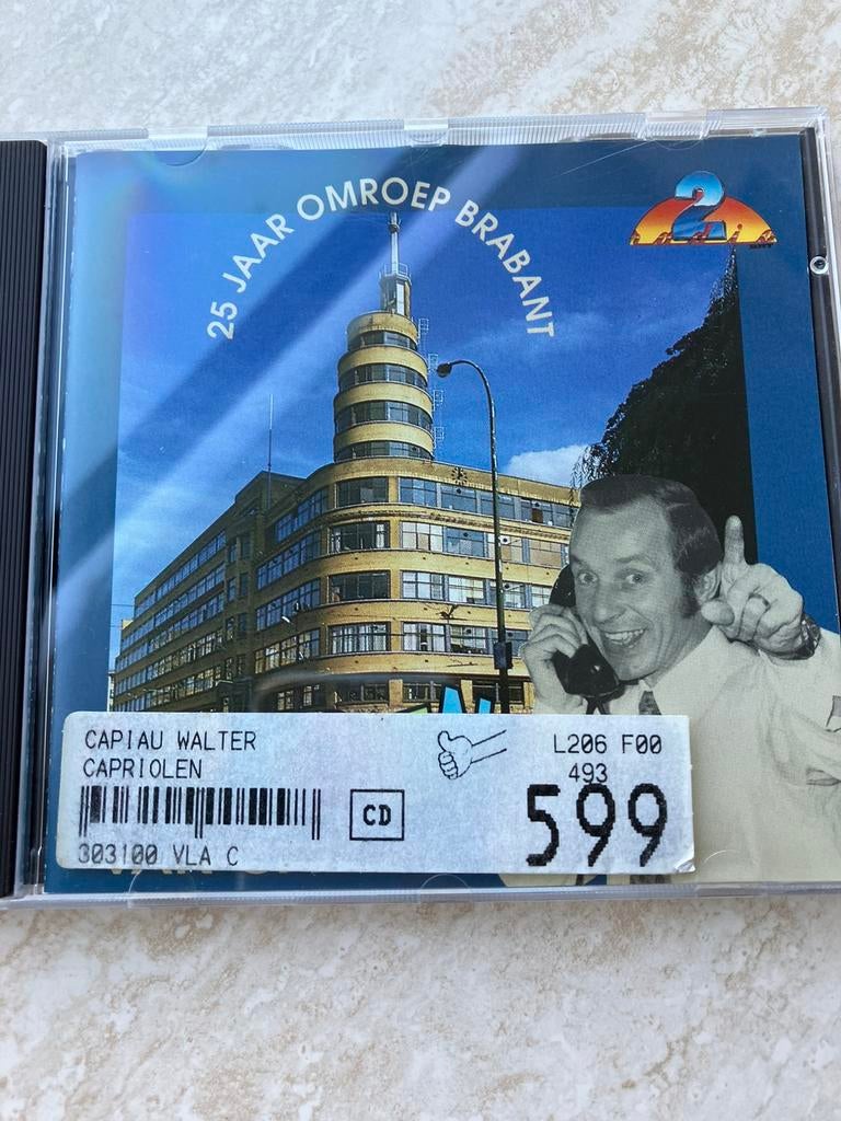 CD Walter Capiau ‘Capriolen’., Ophalen of Verzenden, Zo goed als nieuw