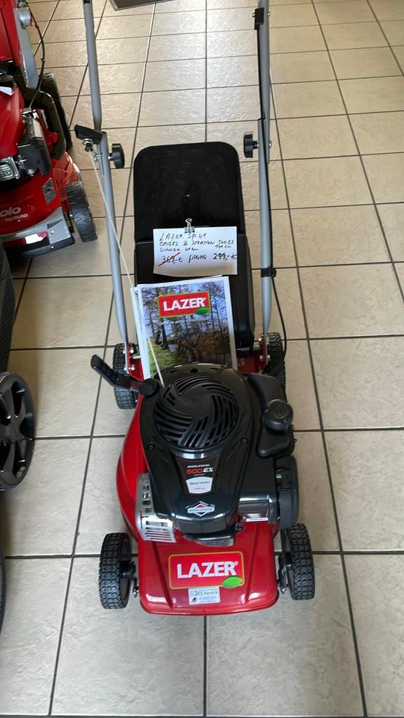 Grasmaaier LAZER SP41 Briggs&Stratton 500 EX, Ophalen, Nieuw