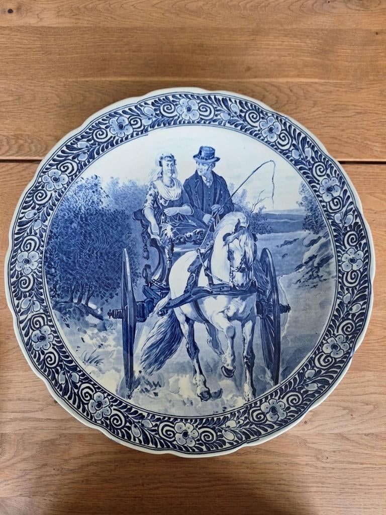 3 decoratieve borden ‘Delfts’, Enlèvement
