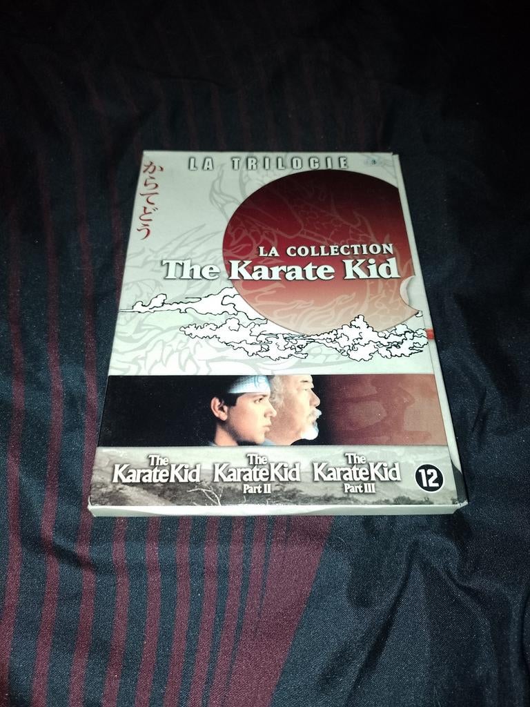 Te koop in een dvd-box de complete Karate Kid, Cd's en Dvd's, Dvd's | Actie, Zo goed als nieuw, Martial Arts, Boxset, Vanaf 9 jaar
