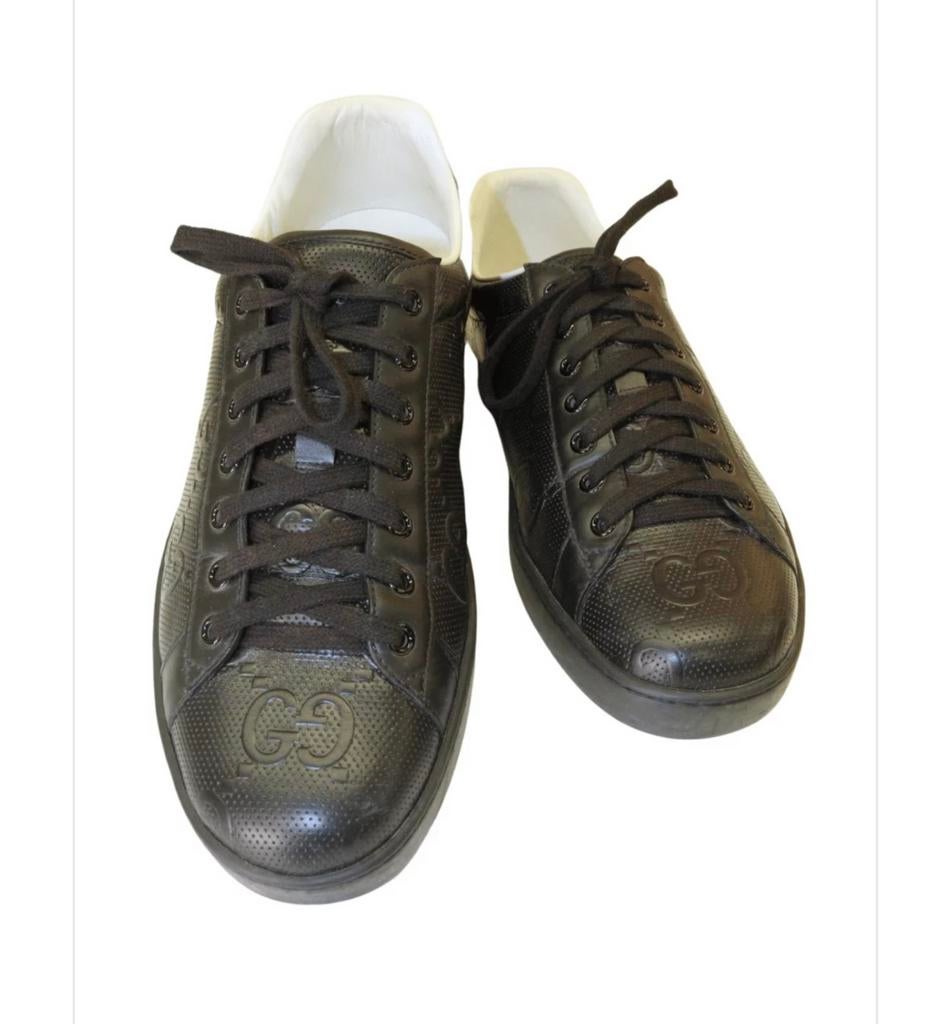 Gucci sneakers, Kleding | Heren, Schoenen, Ophalen, Zwart, Zo goed als nieuw, Sneakers