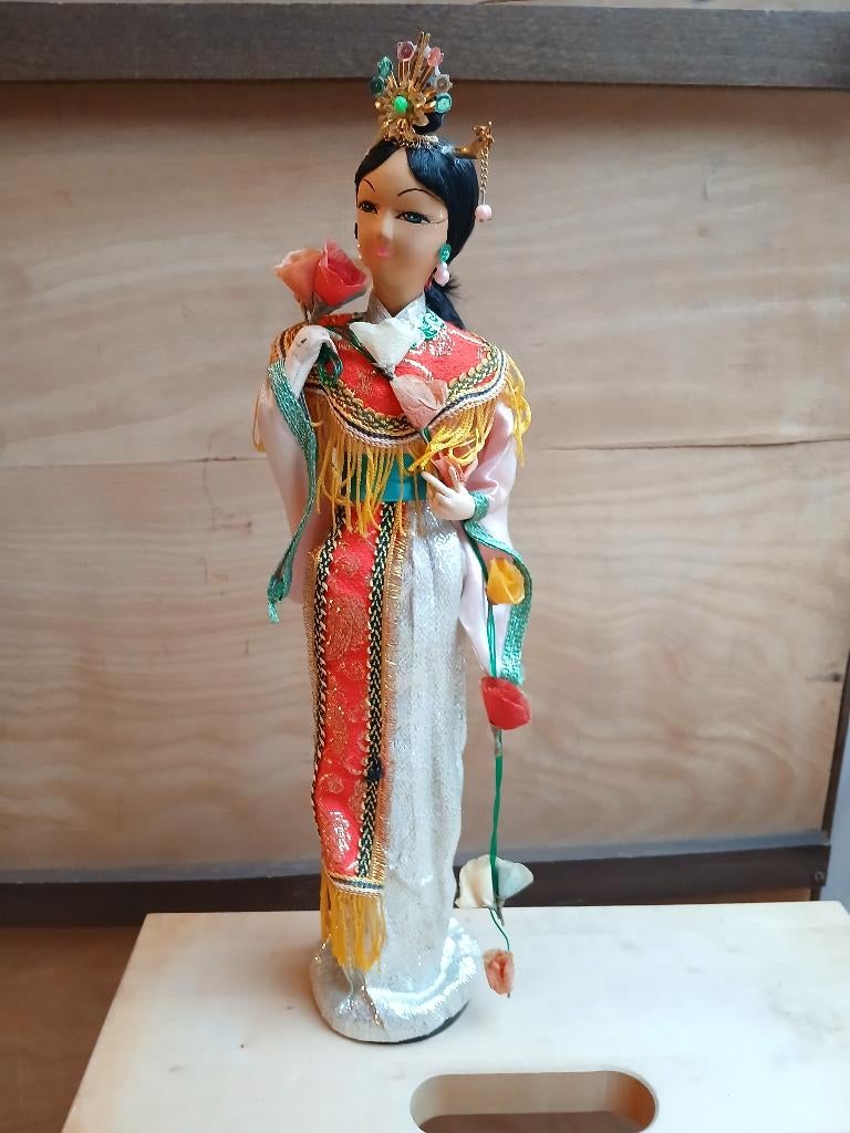 Vintage Japanse Geisha pop, Ophalen of Verzenden, Pop