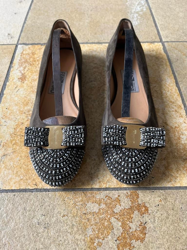 Ballerines Salvatore Ferragamo, Enlèvement ou Envoi, Comme neuf, Ballerines